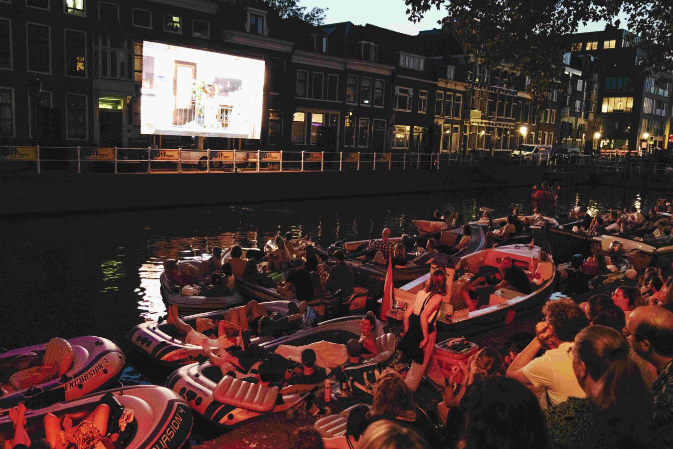 Movies under the Stars bij de bieb